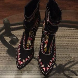 Embroidered Boots
